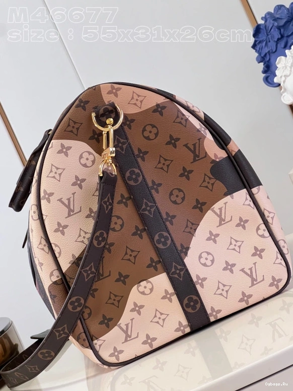 KEEPALL 55 LOUIS VUITTON BANDOULIERE 0122